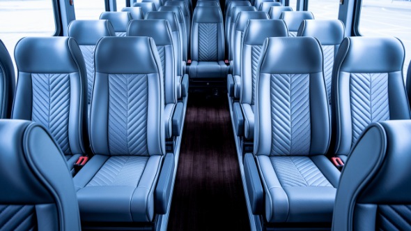 peoria 35 passenger minibus inside