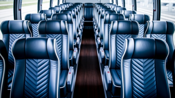 peoria 54 passenger charter bus rental