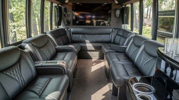 sprinter limo rental interior peoria